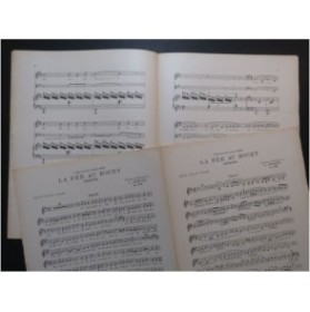 DURAND Lucien La Fée au Rouet Chant Piano Violon