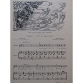 ESTEBAN-MARTI Voix des Cloches LEMAIRE L'Intermezzo Chant Piano 1901