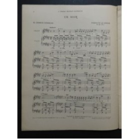 LE BORNE HILLEMACHER FALKENBERG VIERNE Chant Piano 1913