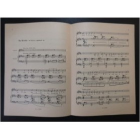 DEBUSSY Claude Trois chansons de France Chant Piano 1969