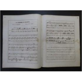 THYS A. La Couronne de Bluets Chant Piano ca1840