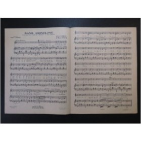 VARNAY Roger et PUECH Henri Sans crinoline Chant Piano 1950