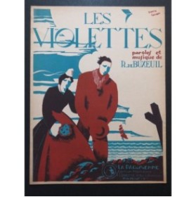 DE BUXEUIL René Les Violettes Chant Piano