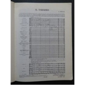 PUCCINI Giacomo Il Tabarro Opéra Chant Orchestre 1980