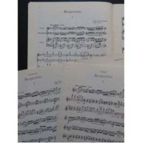 MARTINU Bohuslav Bergerettes Violon Violoncelle Piano 1989