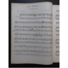 LUC Victor Ave Maria Chant Orgue XIXe siècle