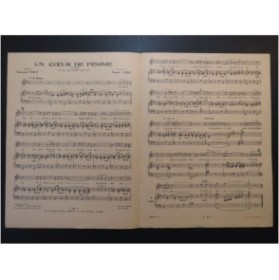 LOPEZ Francis Un coeur de femme Chant Piano 1949