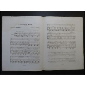 ABADIE Louis L’angélus du matin Chant Piano ca1845
