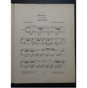 GRACEY Maurice Sammy Piano 1902