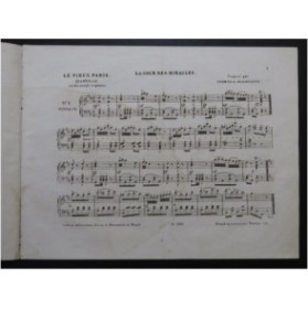 DE BOLOGNINI Storno Le Vieux Paris Piano ca1850