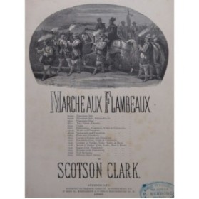 SCOTSON Clark Marche aux Flambeaux Piano ca1900
