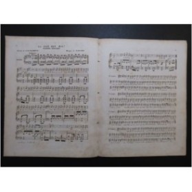 DARCIER Joseph Ça fait ben mal Nanteuil Chant Piano ca1850