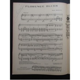 MORETTI Raoul Florence Blues Piano 1923