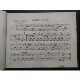 LEDUC Alphonse La Fiancée du Lion Piano ca1845
