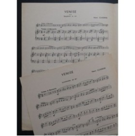 CLASSENS Henri Venise Saxophone Piano