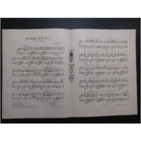 SENTIS José Coqueta!...Piano 1925
