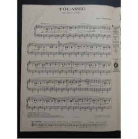 MORETTI Raoul Touareg Piano 1923