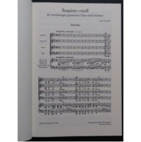 CHERUBINI Luigi Requiem Chant Piano