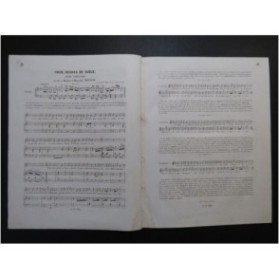 MAIGNAND Hippolyte Trois heures de queue Chant Piano ca1840