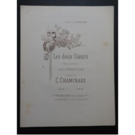 CHAMINADE Cécile Les deux cœurs Chant Piano 1893