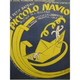 RICCARDI L. Piccolo Navio Piano 1924