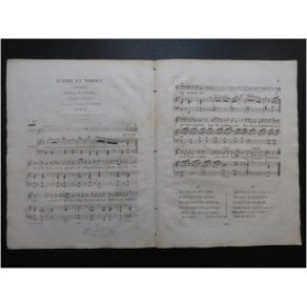 PLANTADE Charles Justine et Thibaut Chant Piano ca1830
