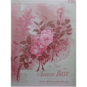 BOSC Auguste Rose-Mousse Piano 1950
