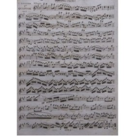 MAYSEDER Joseph Quatuor No 1 op 5 Violons Alto Violoncelle ca1825