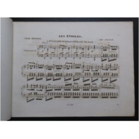 STRAUSS Les Étoiles Valse Aérienne Piano ca1850