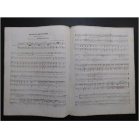 BÉRAT Frédéric La Prière dans le bois Chant Piano ca1840