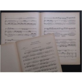 BACH J. S. Fuguette Saxophone Piano 1939