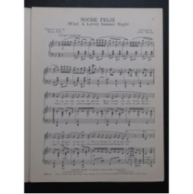 SUCRA Luis Noche Feliz Chant Piano 1940