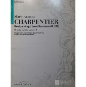 CHARPENTIER Marc-Antoine Beatus vir qui timet Dominum Chant Orchestre 1995