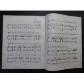 ASCHER Joseph Les Grelots Mazurk Russe Piano 2 ou 3 mains ca1858
