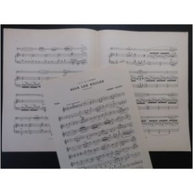 AUBERT Gaston Sous les Saules Violon Piano 1915
