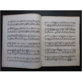 BEYER Ferdinand La Reine de Chypre Bouquet de Mélodies Piano ca1850
