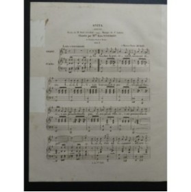 VIMEUX Joseph Anita Chant Piano ca1830