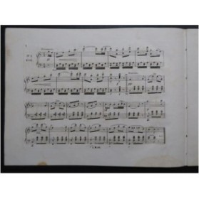 THÉBAULT Adolphe Le Sans-Peur Piano ca1850