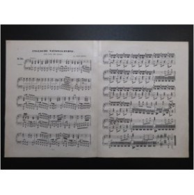 BEYER Ferd Englische Nationalhymne God Save the Queen Piano ca1850