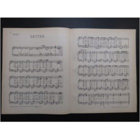 GULDREGN Faetter Chant Piano 1916