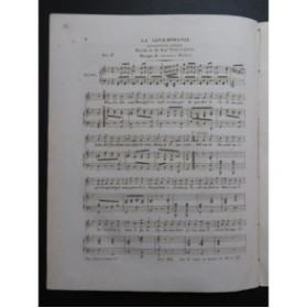 BAYLE Théophile La Canichomanie Chant Piano ca1840