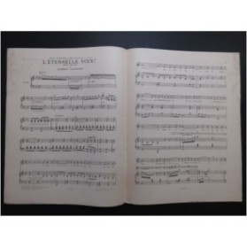 LARRIEU Albert L'Eternelle Voix Chant Piano 1913
