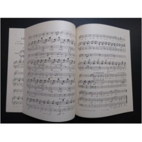SAINT-SAËNS Camille Feuille de Peuplier Chant Piano 1885