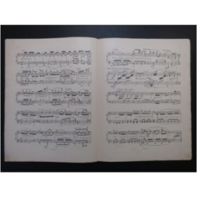 CHABRIER Emmanuel Bourrée Fantastique pour Piano ca1900