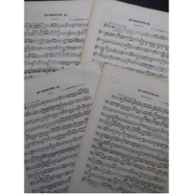 BEETHOVEN Quatuor op 18 No 4 Violon Alto Violoncelle ca1870