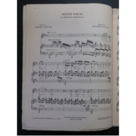 GALLIERA LAMY HENRY ROYER SAUVREZIS Pièces Chant Piano 1913