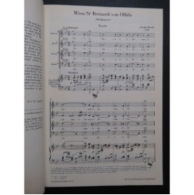 HAYDN Joseph Missa St Bernardi von Offida Chant Piano