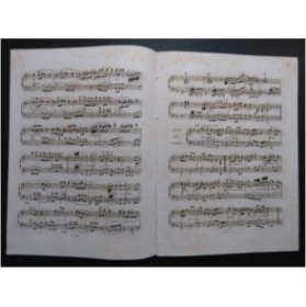 CRAMER J. B. Le Retour du Printemps Piano ca1850
