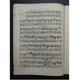 MAZZINGHI Joseph Silesian or Copenhagen Air Piano Flûte ca1820