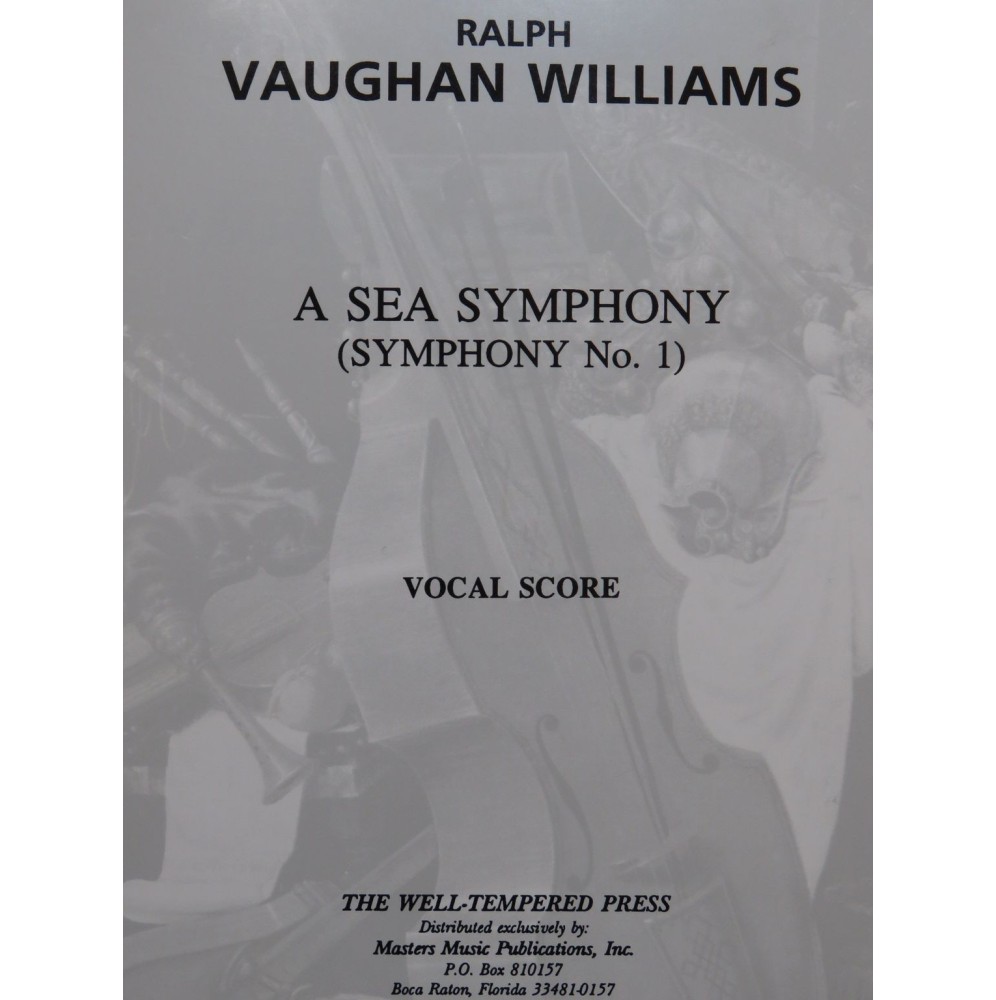 VAUGHAN WILLIAMS Ralph A Sea Symphony Chant Piano